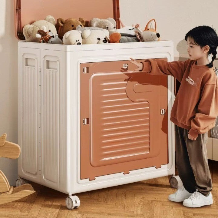 Store Easy Multi-Purpose Rolling Storage Cabinet