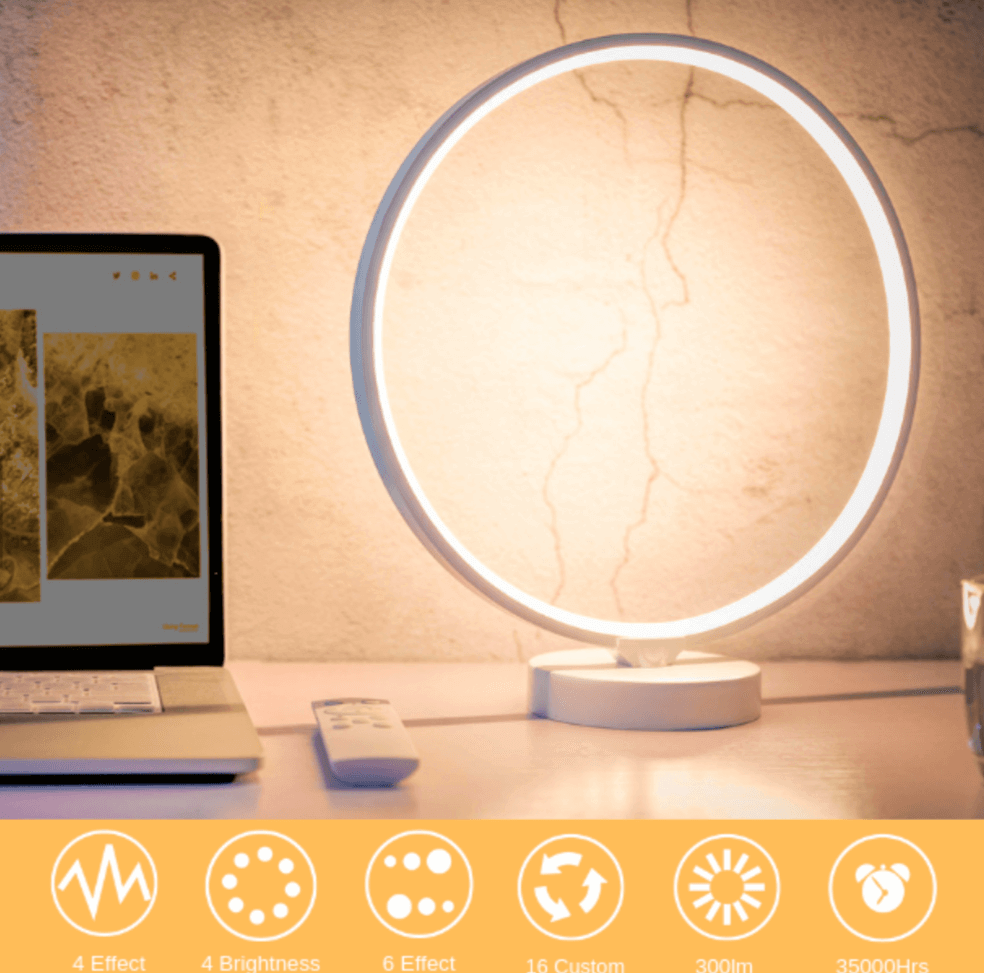 Nordic Mood Led Circle Table Lamp