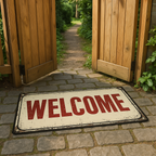 Stylish Non-Slip Laundry Room Floor Mat
