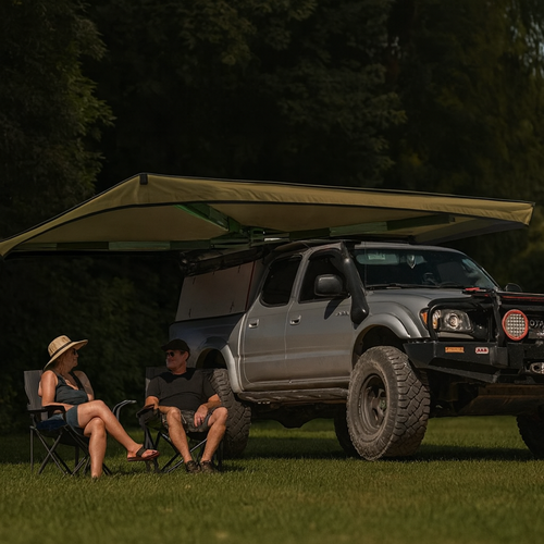 All-Season Camping Retractable Car Roof Sunshade