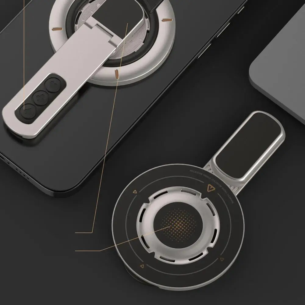 Magnetic Flip Grip Ring Phone Stand Gadget