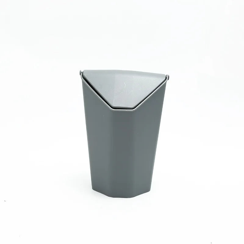 Creative Modern Home Use/Office Desktop Mini Plastic Trash Can