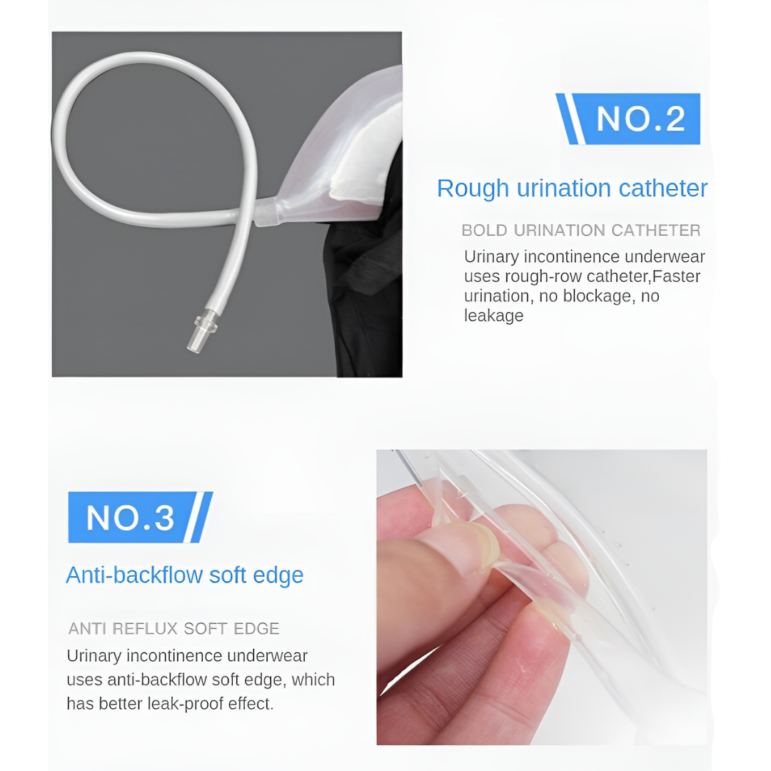 Medical Grade Elderly Helping Reusable Urine Collector Underwear