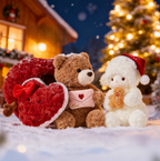 Hidden Surprise Christmas Tree Plush Bear