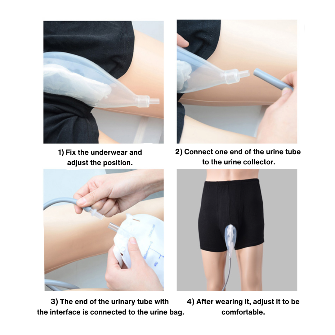 Medical Grade Elderly Helping Reusable Urine Collector Underwear