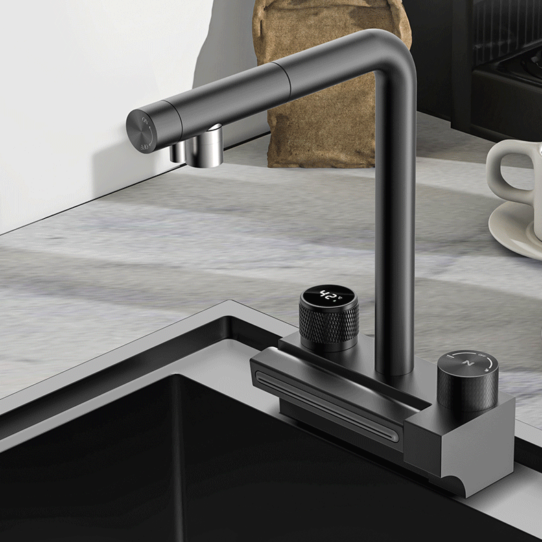 Nebula Kitchen Touch Display Nano Steel Smart Sink