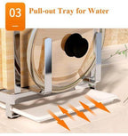 Stainless Steel Kitchen Utensils Organizer Drying Rack