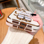 3D Bunny  Korean Style Mirror iPhone Case