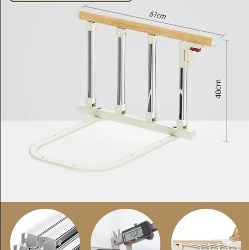 Sleep Guard Elderly Assist Anti-fall Foldable Bed Rail Barrier