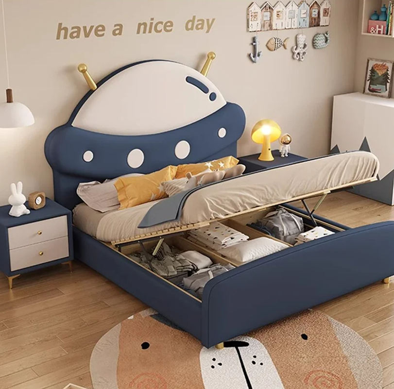 Galactic Cruiser Spaceship Kids Bed