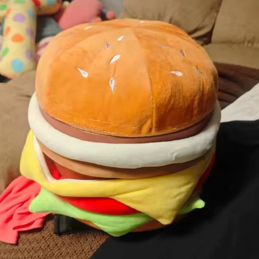 Hamburger Ottoman Space Organizer Chair