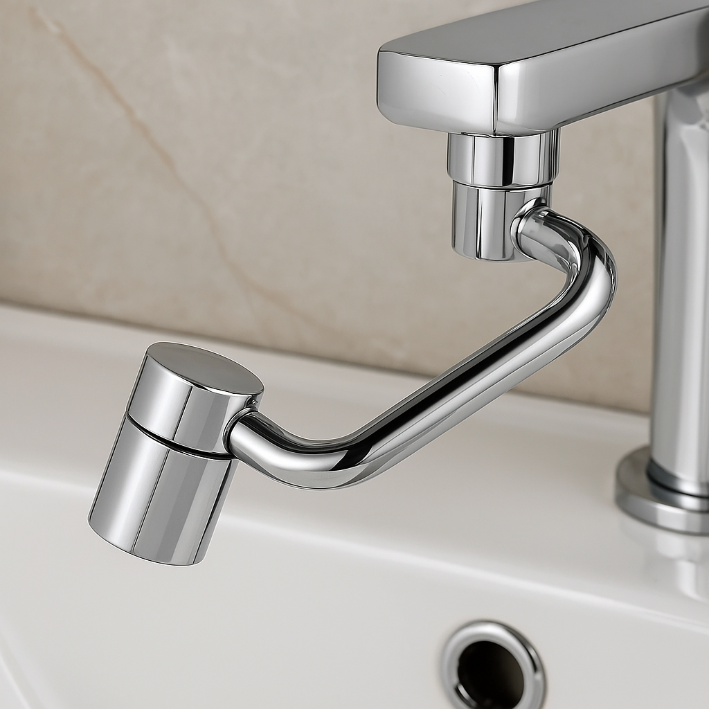 Rotating Multi-Purpose Universal Anti-Splash Faucet Extender