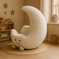 Crescent Cute Moon Plush Lounge Chair
