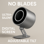 Ultra-Quiet Digital Display Bladeless Fan