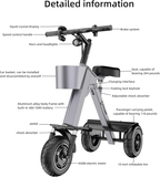 3-Wheel Balanced Foldable Electric Scooter