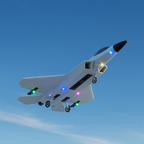 Storm Hawk Ultra Bright LED Foam Jet Fighter