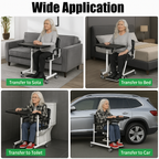 4-in-1 Shower & Transport Hydraulic Patient Lift Nursing Chair