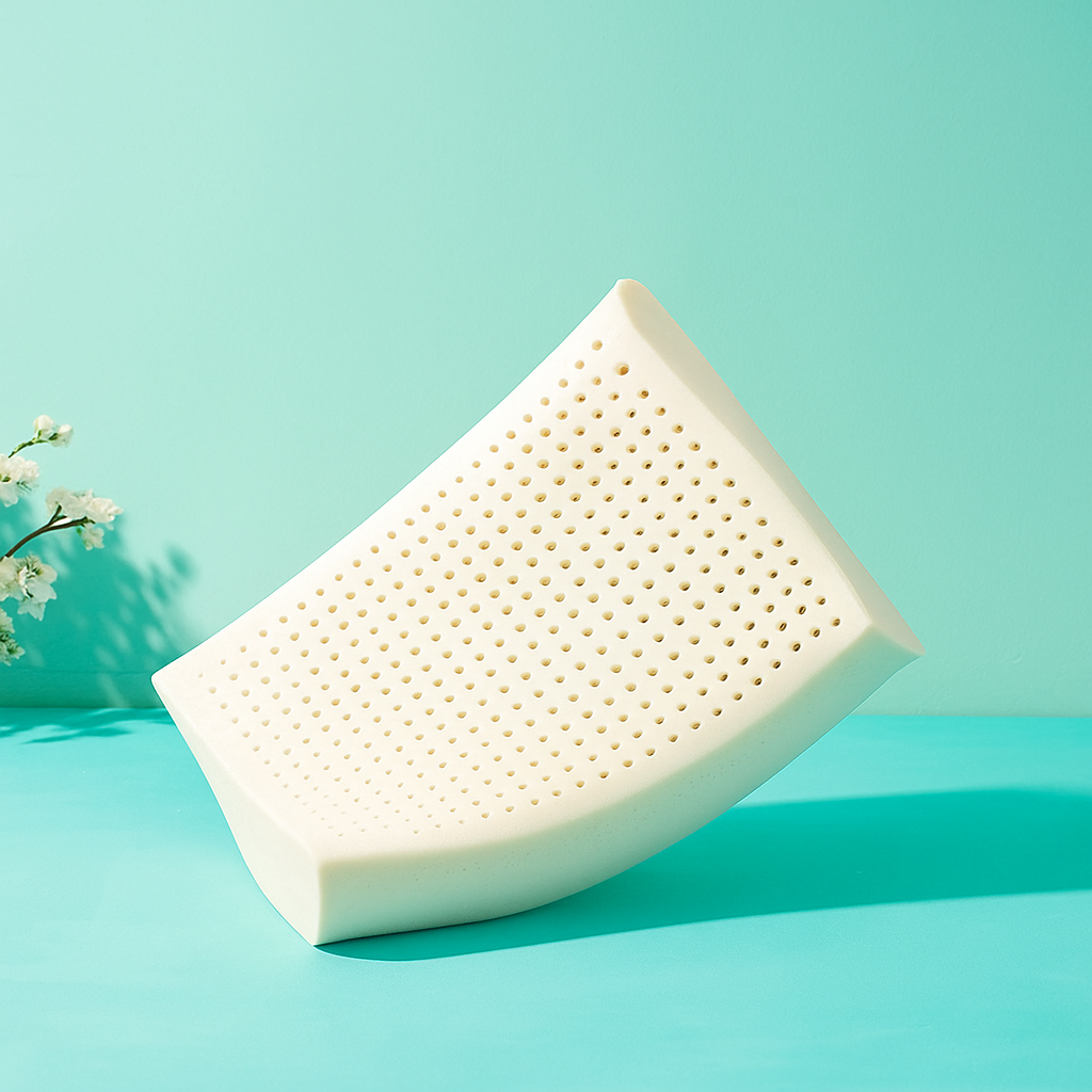 Hypoallergenic Natural Latex Breathable Ergonomic Pillow