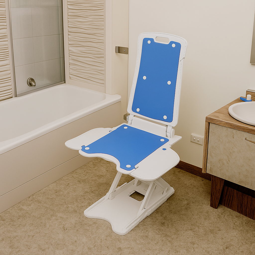 Medical Grade Foldable Electric Elderly Floor Lift Chair