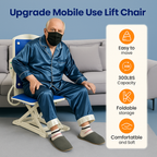 Medical Grade Foldable Electric Elderly Floor Lift Chair