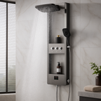 Smart Digital Display Elegant Rainfall Shower Set