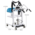 Electric Senior Lift Chair Elderly Care Mobility Patient Transfer Wheelchair