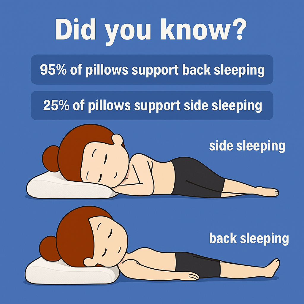 Pure Ergonomic Breathable Natural Latex Pillow