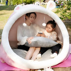 Rabbit Nest Comfy Plush Lazy House Tent