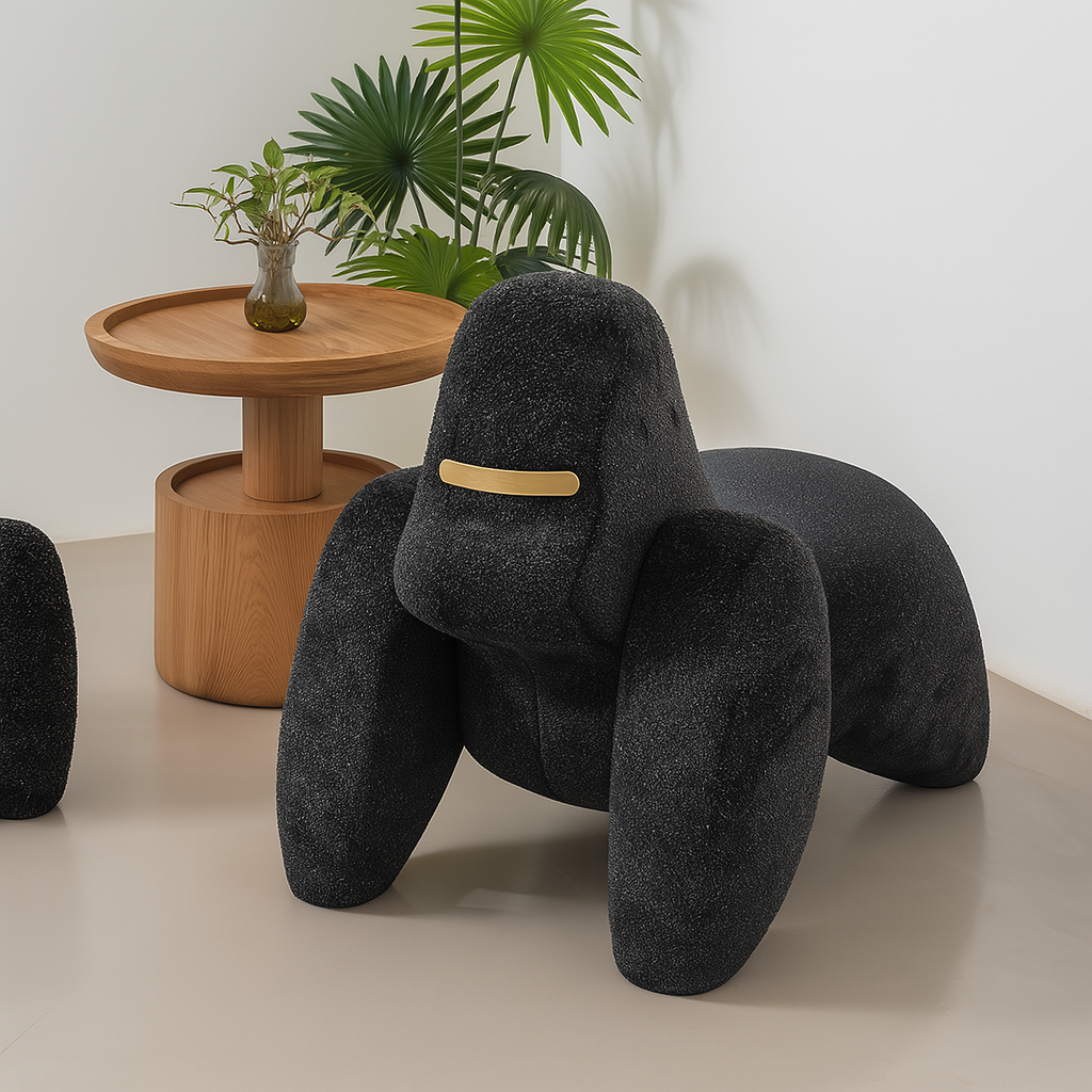 Space Gorilla Plush Lounge Chair