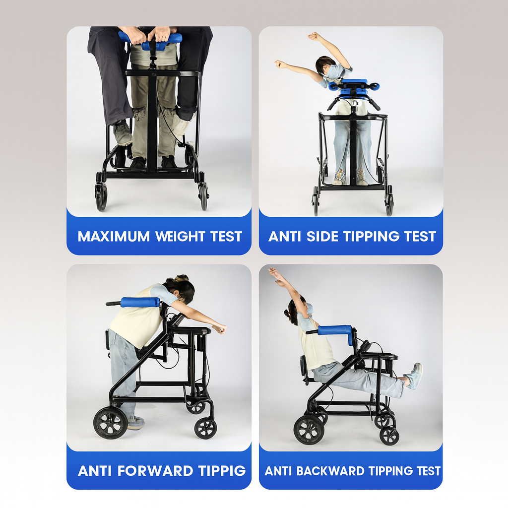 Ergonomic Walking Rehabilitation Stand Assist Trainer Walker