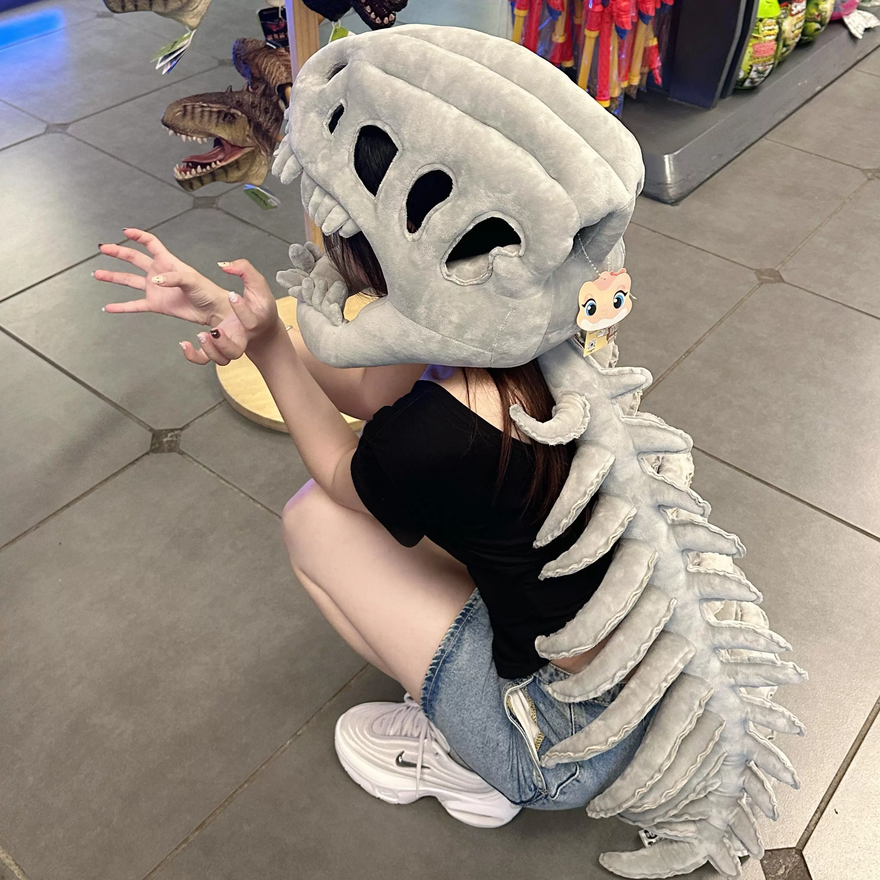 Dinosaur Fossil Armor Costume
