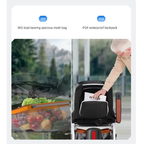 Climb Assist Lightweight Foldable Electric Mobility Wheelchair