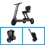 Tri-Wheel Foldable Padded Seat Electric Mobility Scooter