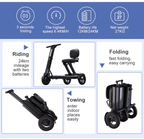 Tri-Wheel Foldable Padded Seat Electric Mobility Scooter