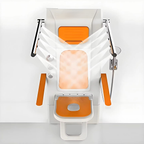 Assistive Bath Seating Multifunctional Foldable Elderly Shower Set
