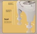 Safe Sit Elderly Support Indoor Toilet Chair