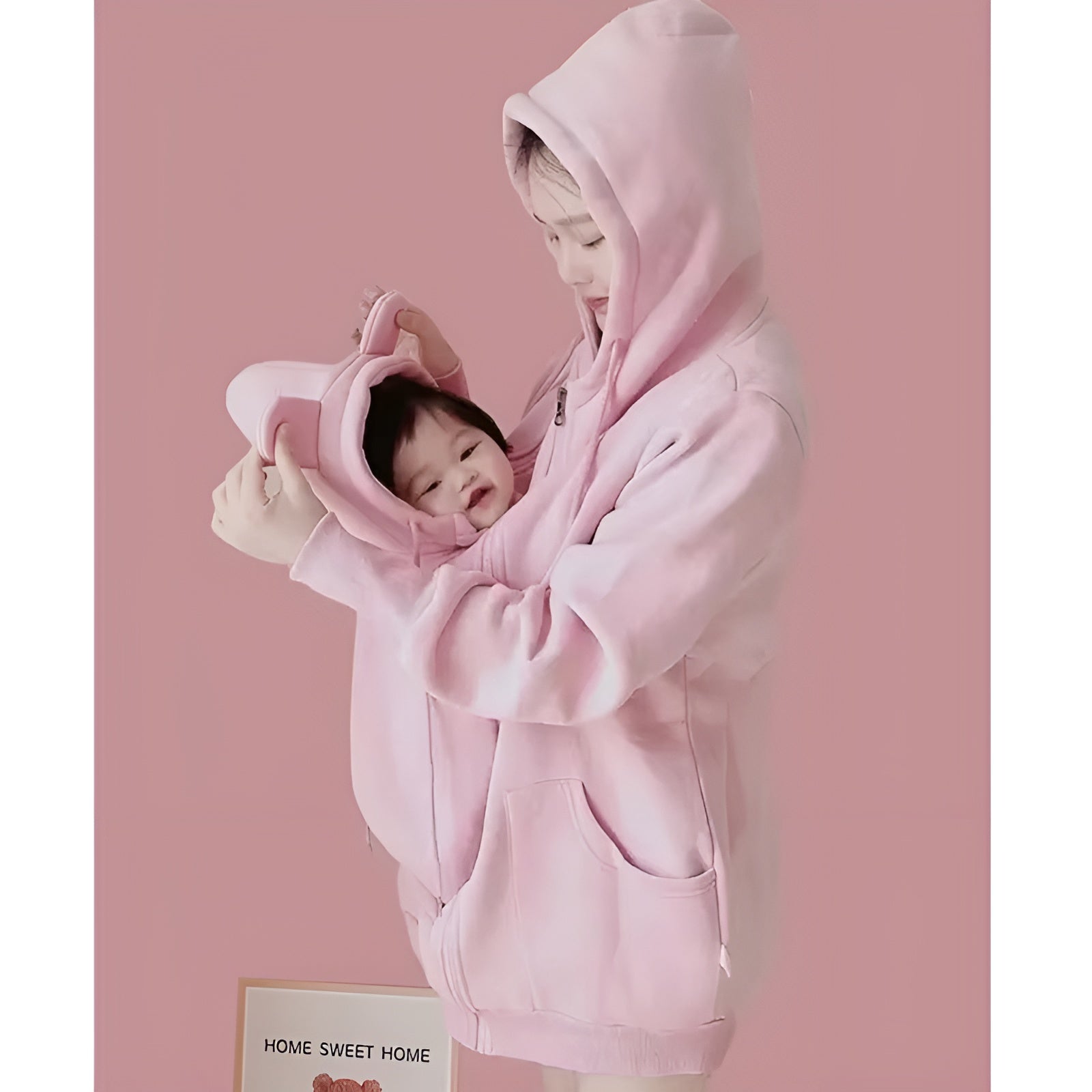 Kangaroo Nest Parent Kids Hoodie