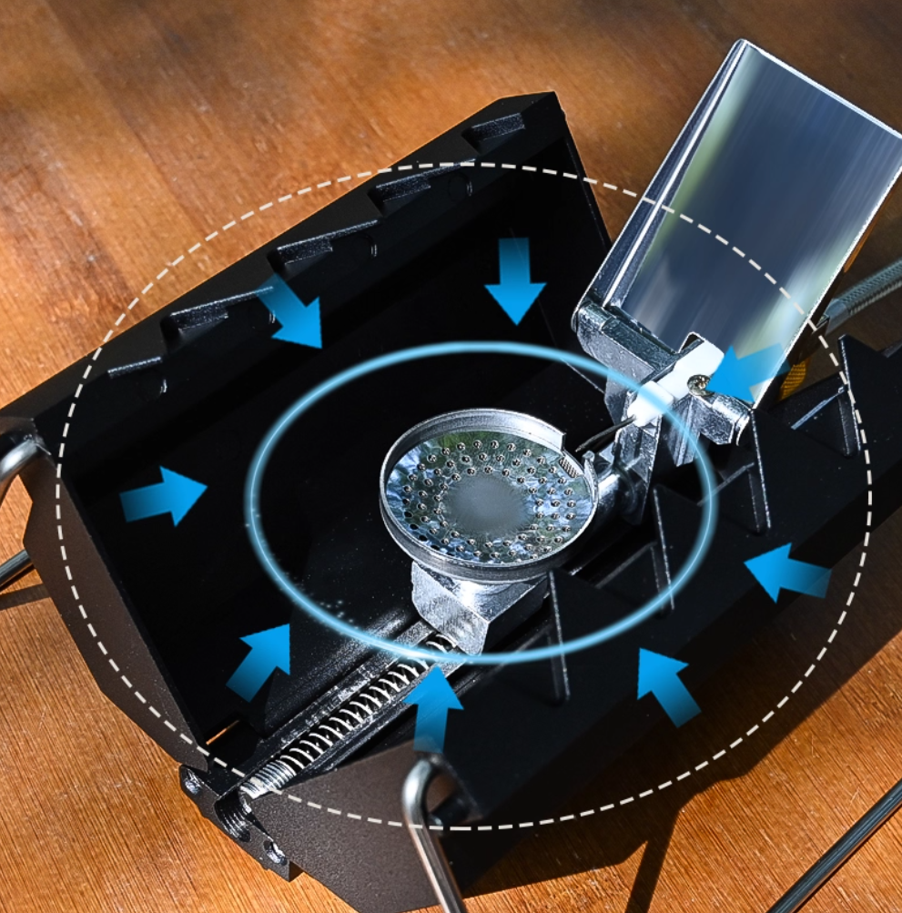 Quick-Fold Camping Gas Stove