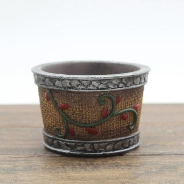 Mini Retro Rome Column Flower Pots