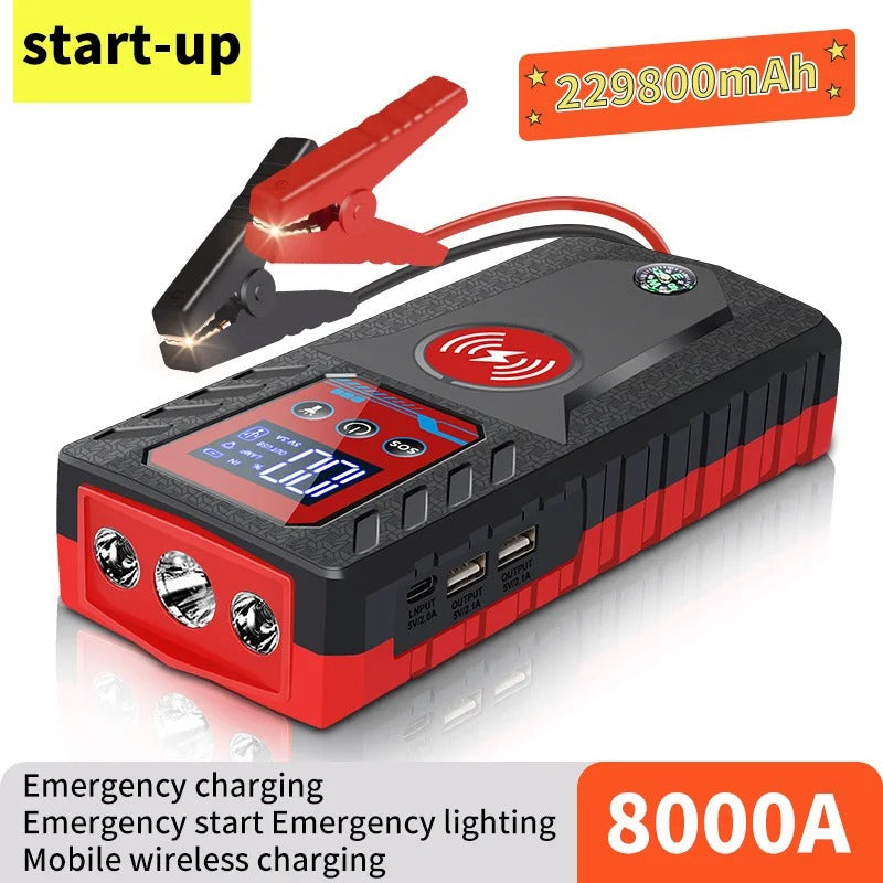 Portable Car Battery Jump Starter Power Bank