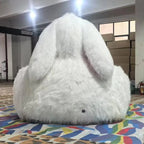 Giant Rabbit Cozy Plush Inflatable Sofa