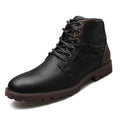Fashion High-Cut Lace-up Vintage Style Men Winter Boots