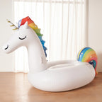 6 Person Huge Unicorn Pool Float Inflatable Giant Unicorn Swimming Pool Island