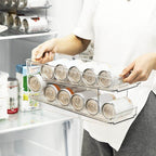 Refrigerator Storage Organizer Can Dispenser