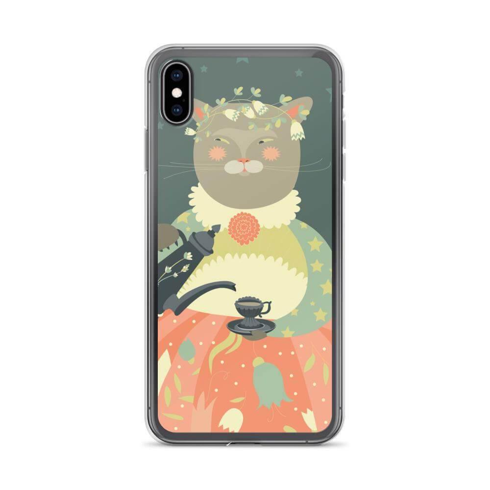 Cute Cat Lady iPhone Case