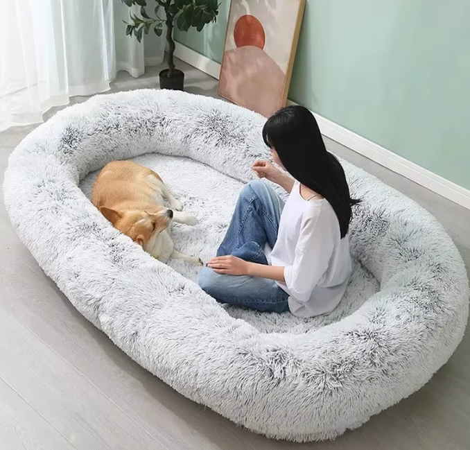 Oversized Ultra Plush Cozy Nest Floor Bed