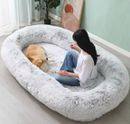 Oversized Ultra Plush Cozy Nest Floor Bed