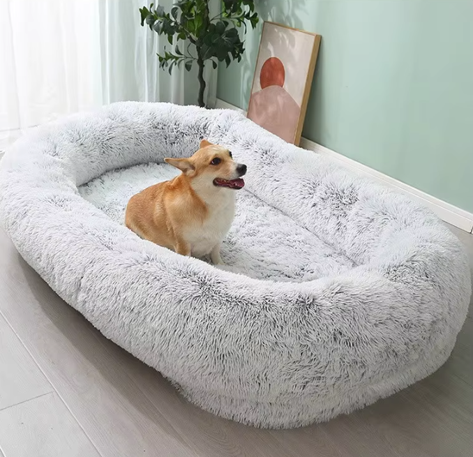 Oversized Ultra Plush Cozy Nest Floor Bed