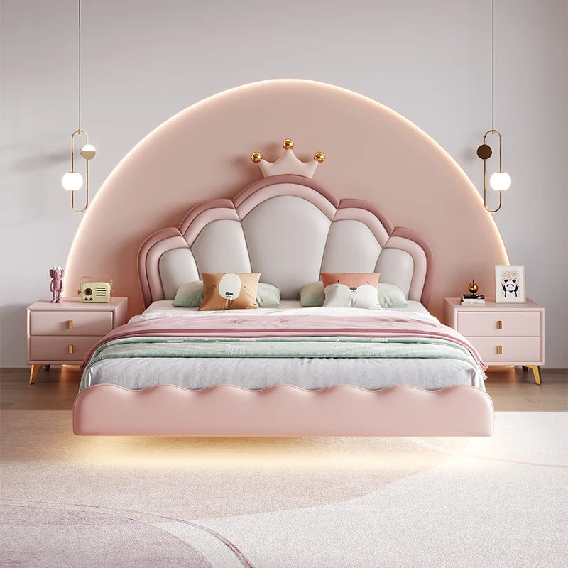 Fairy Tale Princess Crown Kids Bed
