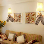 Nordic Horse Wall Lamp